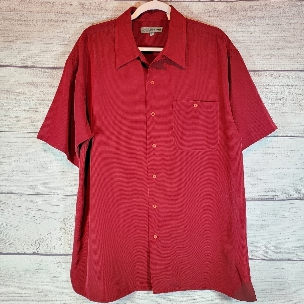 𝅺MAXINI Collezione L'Evoluzione Diun Classico Button Up Shirt Size Large